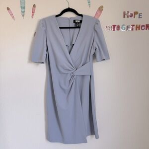 DKNY wrap dress